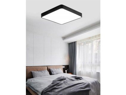 Schwarzes design LED Panel 400x400mm 24W Neutralweiß