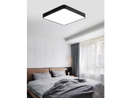 Schwarzes design LED Panel 400x400mm 24W Tageslicht