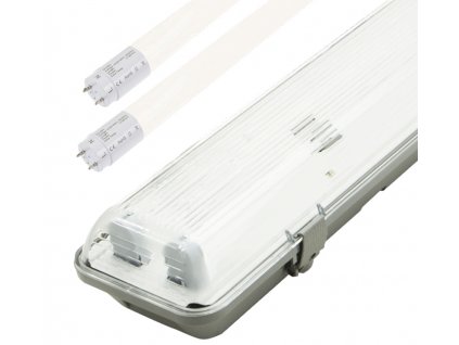 LED-Leuchtstofflampe 150cm + 2x LED-Leuchtstofflampe tagweiß 5340lm