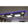 Silbernes Decken-LED-Panel 600x600mm 45W neutralweiß 5000lm