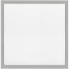 Silbernes Einbau-LED-Panel 620x620mm 45W tagweiß 4300lm