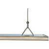 Silbernes hängendes LED-Panel 600x600mm 45W tageslichtweiß 5000lm