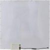 Silbernes hängendes LED-Panel 600x600mm 45W tageslichtweiß 5000lm