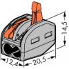 WAGO-Klemme 2x2,5 grau