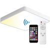 Weißes LED-Panel 500x500mm 36W Smart CCT mit Controller