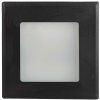 Schwarze LED Einbauleuchte DECENTLY IP44 2,5W neutralweiß IP44