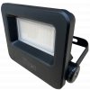 Schwarzer LED strahler FB 15W warmweiß