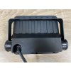 Schwarzer LED strahler FB 15W warmweiß