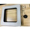 Schwarzes LED Deckenpanel quadratisch 36W neutralweiß IP44