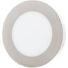 LED Panel Chrom rund 175mm 12W neutralweiß