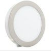LED Panel Chrom rund 175mm 12W neutralweiß