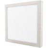 Verchromtes LED Panel 300x300mm 25W neutralweiß, bündig eingebaut