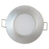 LED Spotlight für Gipskartonplatten BONO-R Mattchrom 5W warmweiß