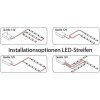LED Streifen innen 9,6W/m neutralweiß 12V