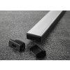 LED Profil Micro 2 schwarz 2m