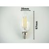 LED Glühbirne E14 4W Filament