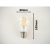 LED Glühbirne E27 8W Filament