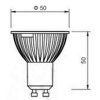 LED Glühbirne GU10 P7WDIM dimmbar neutralweiß