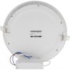 Dimmbares Weißes rundes LED EinbauPanel 225mm 18W tageslichtweiß