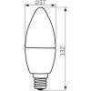 Kerze Mini LED Birne E14 7W neutralweiß
