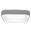 Graue quadratische LED Deckenleuchte 40W CCT 3000-6500K NEST