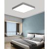 Graues Design LED Panel 500x500mm 36W neutralweiß