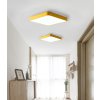 Gelbe Design LED Panele 400x400mm 24W Warmweiß