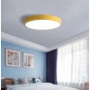 Gelbes Design LED Panel 500mm 36W Warmweiß