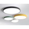 Gelbes Design LED Panel 500mm 36W Warmweiß