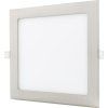 Einbau-LED-Panel Chrom 225 x 225mm 18W Neutralweiß IP44