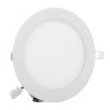 Weisser runder eingebauter LED Panel 120mm 6W Warmweiß IP44