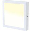 Weißes Aufbau-LED-Panel 300 x 300mm 25W Warmweiß