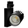Schwarzer 3-Phasen-Schienen-LED-Strahler 40W Neutralweiß
