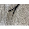 Kabel schwarz 2-adern max.50V