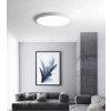 Weißes design LED Panel 400mm 24W Warmweiß