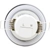 Chrom eingebaute decken LED Lampe 5W Warmweiß