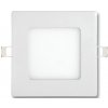 Dimmbares Weißes Einbau-LED-Panel 120x120mm 6W tagesweiß IP44