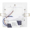 Dimmbares Weißes Einbau-LED-Panel 120x120mm 6W tagesweiß IP44