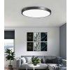 Schwarzes design LED Panel 600mm 48W Neutralweiß