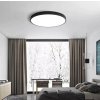 Schwarzes design LED Panel 600mm 48W TagesLicht