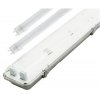 LED-Leuchtstofflampe 120cm + 2x LED-Leuchtstofflampe kaltweiß 4800lm