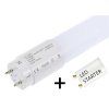 LED-Röhre T8 120cm 18W 4000K tageslichtweiß 25St + gratis Starter